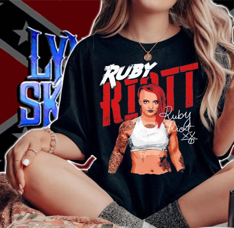 Ruby Riott Pose Women Superstars WWE Shirt t-shirt woman shirt