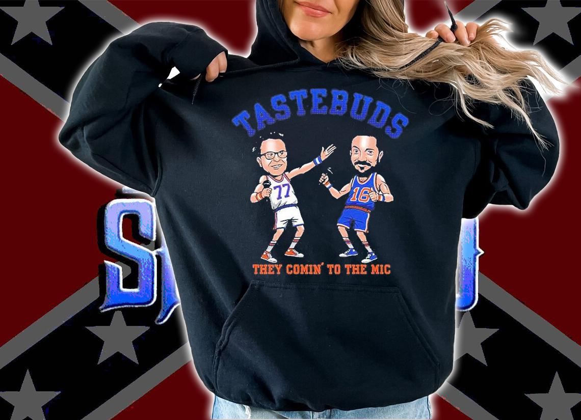 Taste Buds They Comin' To The Mic T-Shirt t-shirt