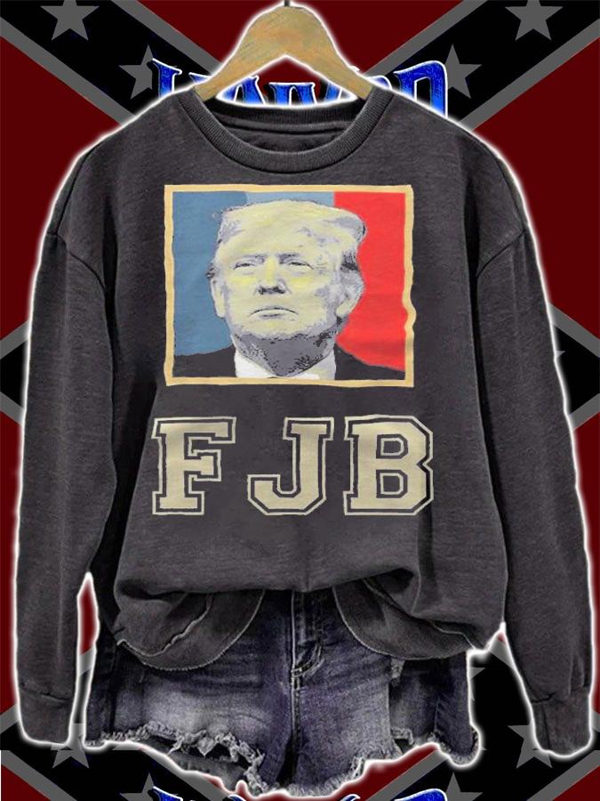 FJB Pro Trump Poster Vintage T-Shirt t-shirt sweatshirt