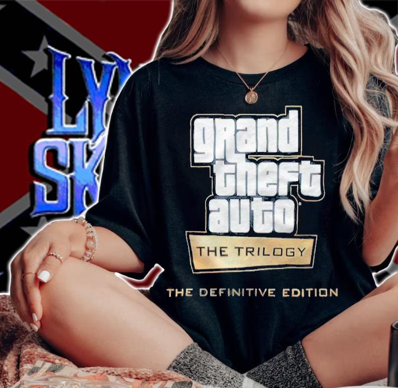 Grand Theft Auto The Trilogy The Definitive Edition shirt t-shirt woman shirt