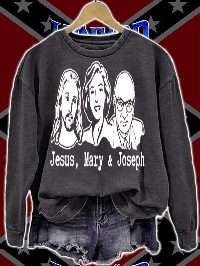 Jesus Mary and Joseph shirt t-shirt sweatshirt
