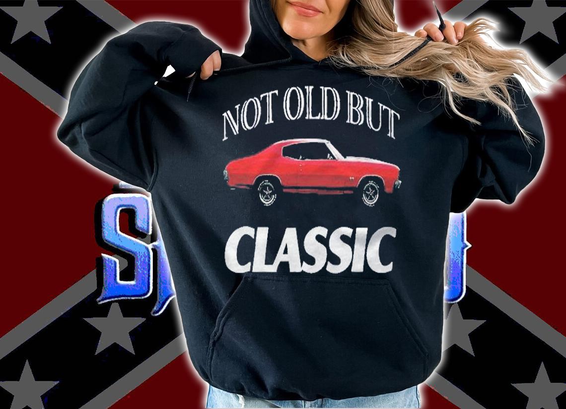 Not Old But Classic Classic Funny Retro Car Men & Women Shirt t-shirt