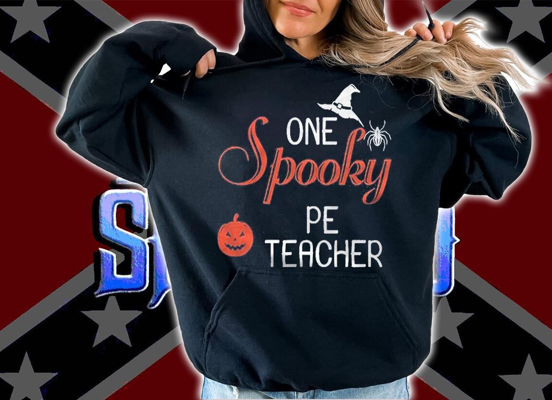Pe Teacher Halloween Funny Spooky Gift Shirt t-shirt hoodie