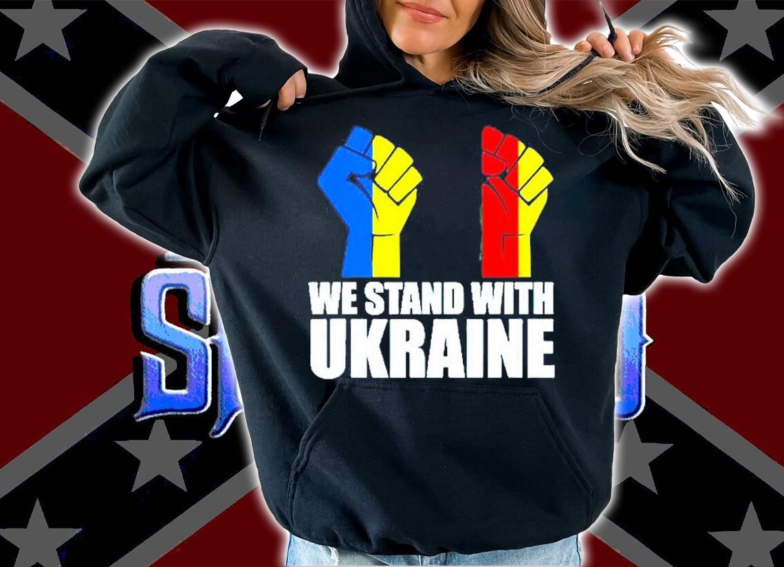 Puck Futin Stand With Ukraine Ukrainian Lover Support T-Shirt t-shirt hoodie