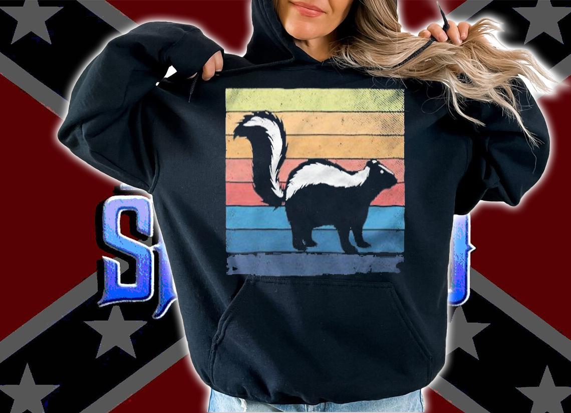 Skunks Wildlife Safari Vintage T-shirt t-shirt hoodie