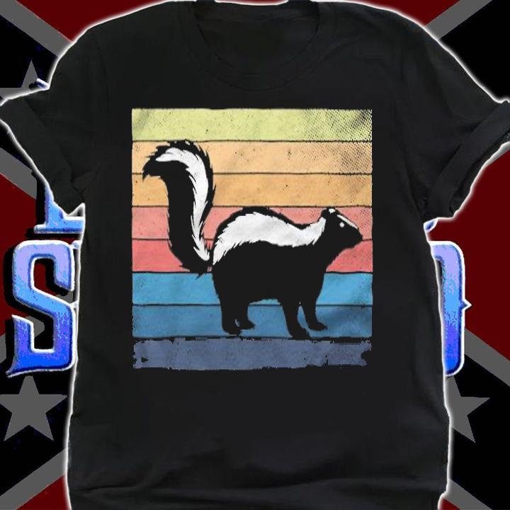 Skunks Wildlife Safari Vintage T-shirt t-shirt shirt