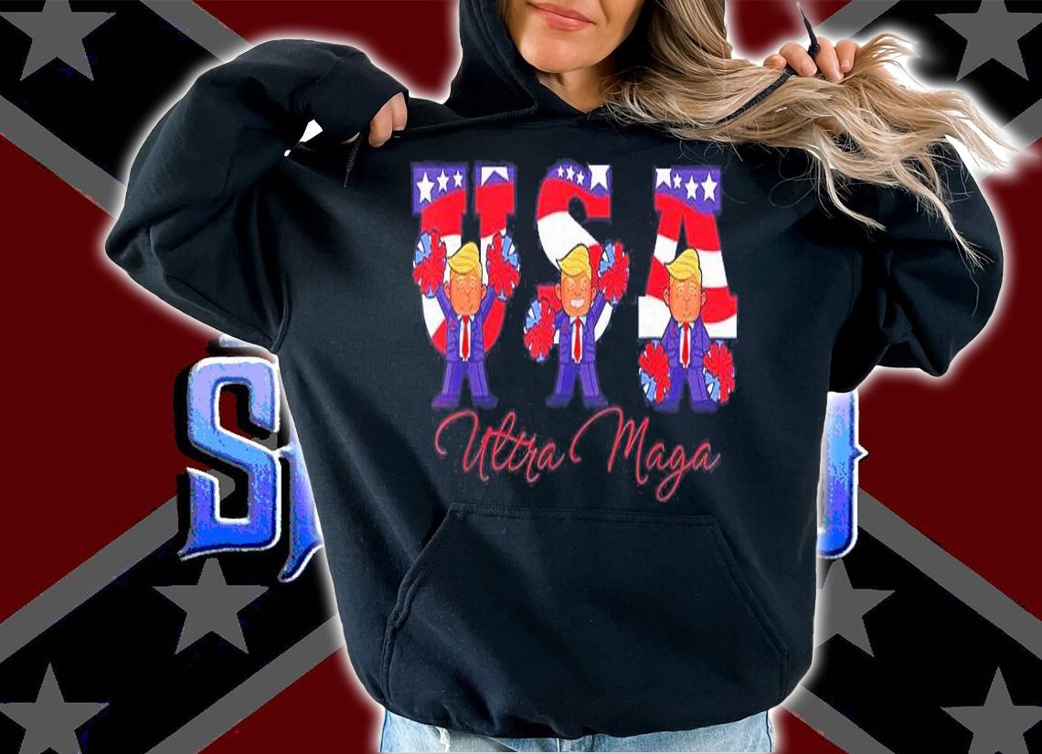 Usa Trump Cheerleader Ultra Maga T-Shirt t-shirt hoodie
