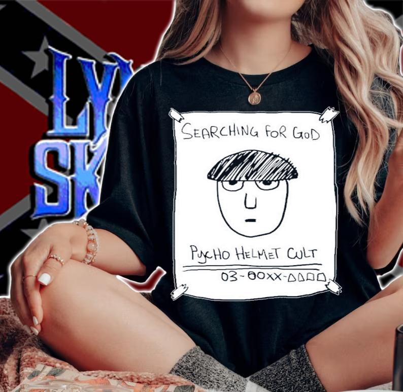 Where Is He Searching For God Anime Mob 100 Pyscho Helmet Cult Anime Shirt t-shirt woman shirt