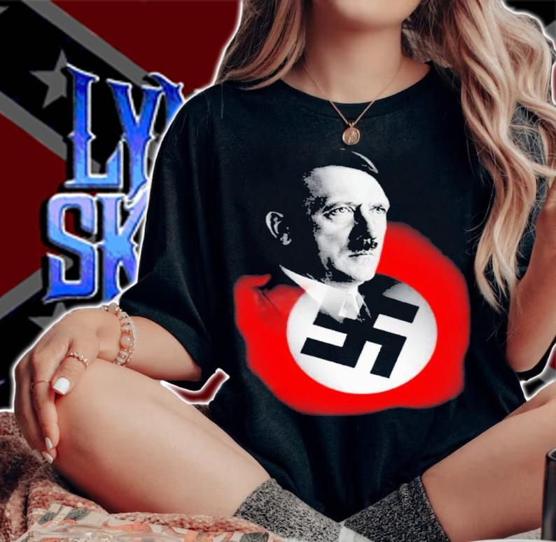 Hitler Nazi Party Flag Shirt t-shirt