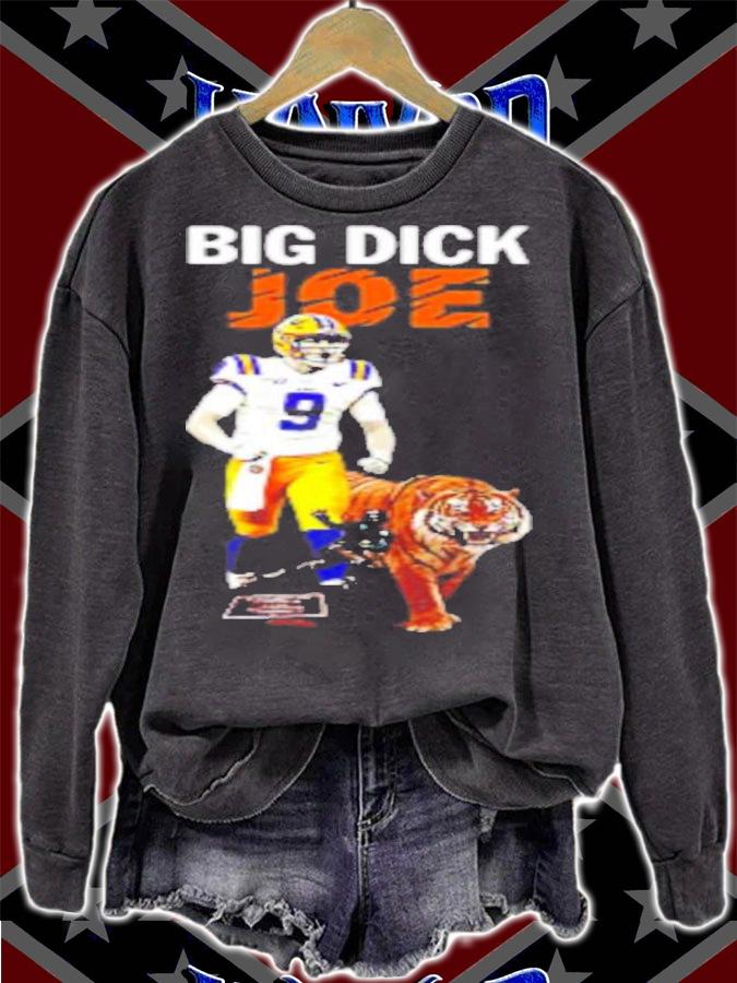 Joe Burrow Big Dick Joe LSU Tigers shirt t-shirt sweatshirt