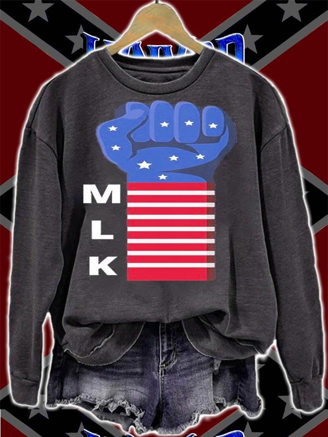Martin Luther King USA Strong T-Shirt t-shirt sweatshirt