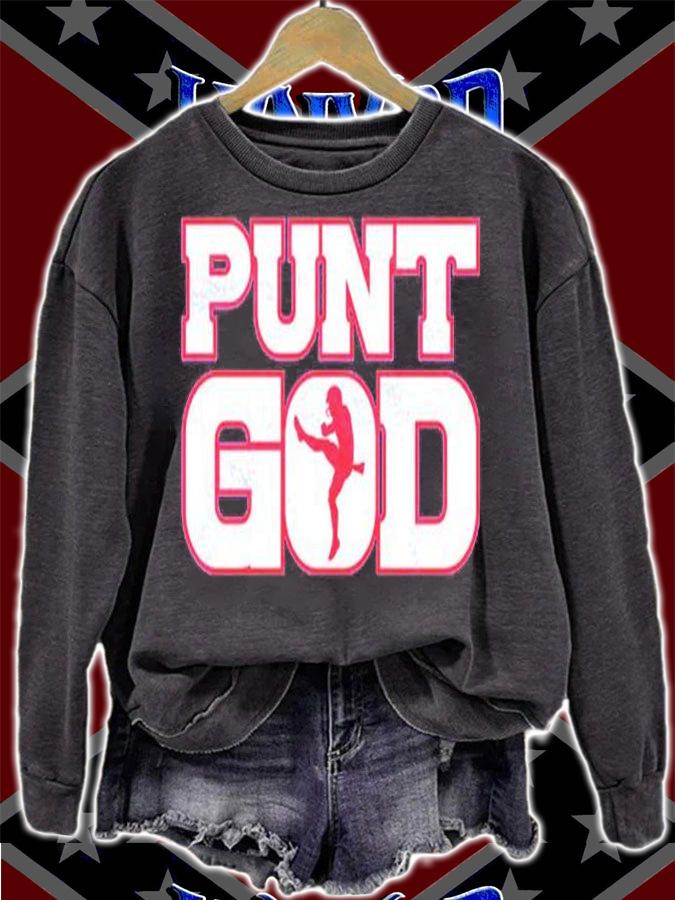 Punt God Funny T-Shirt t-shirt sweatshirt