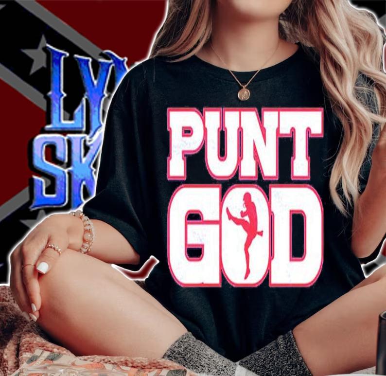 Punt God Funny T-Shirt t-shirt woman shirt