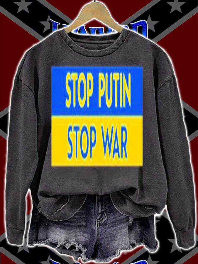Stop Putin Stop War T-Shirt t-shirt sweatshirt