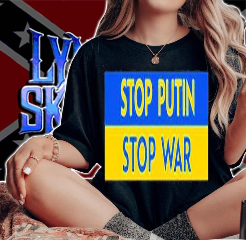 Stop Putin Stop War T-Shirt t-shirt woman shirt