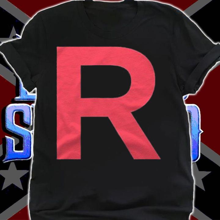 Team Rocket Halloween Costume Cosplay R Men Women Kids Adult t-shirt shirt