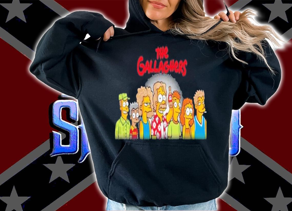 The Simpsons The Gallaghers Shirt t-shirt hoodie
