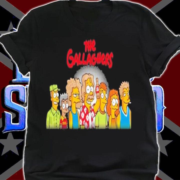The Simpsons The Gallaghers Shirt t-shirt shirt
