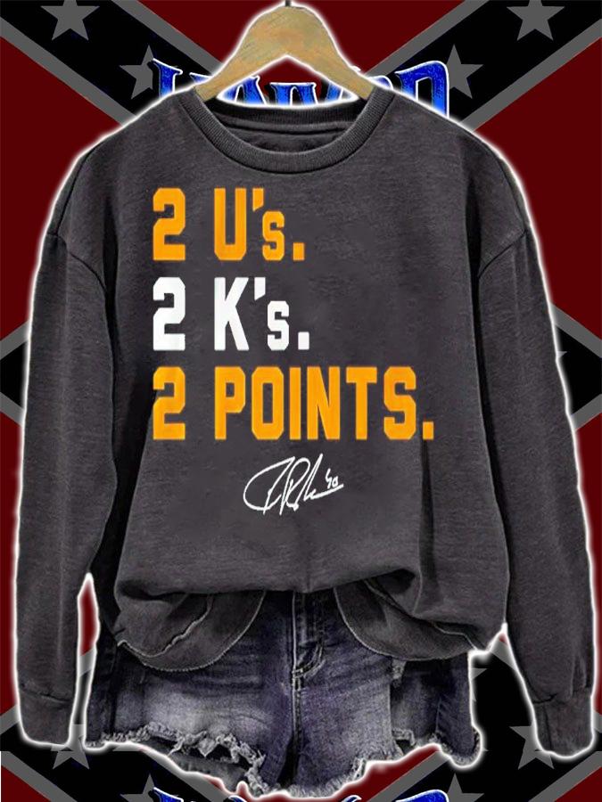 Tuukka Rask Two U's Two K's Two Points Shirt t-shirt sweatshirt