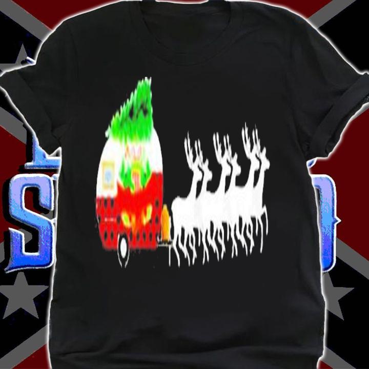 Camping Christmas Reindeer T-Shirt shirt