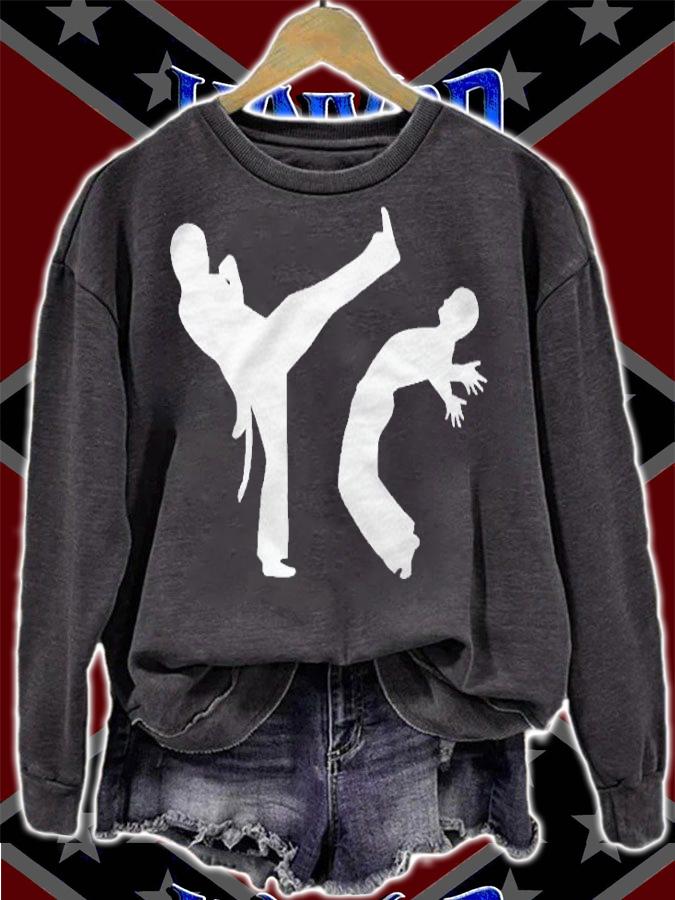 Capoeira Fighter White Capoeira Premium Shirt sweatshirt