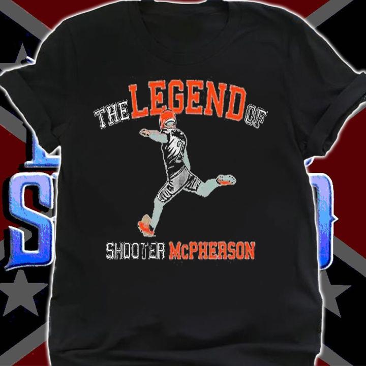 Evan Mcpherson The Legend Of Shooter Mcpherson T-Shirt shirt