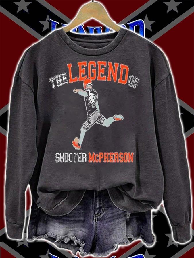 Evan Mcpherson The Legend Of Shooter Mcpherson T-Shirt sweatshirt