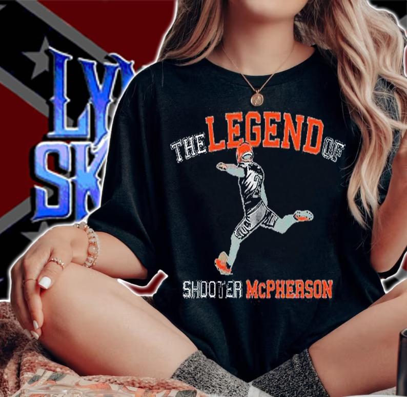 Evan Mcpherson The Legend Of Shooter Mcpherson T-Shirt woman shirt