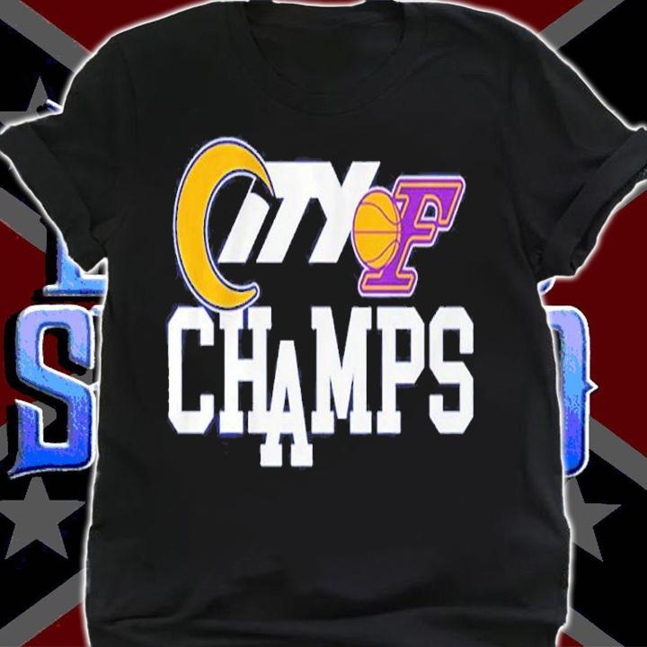 Los Angeles city of Champions shirt