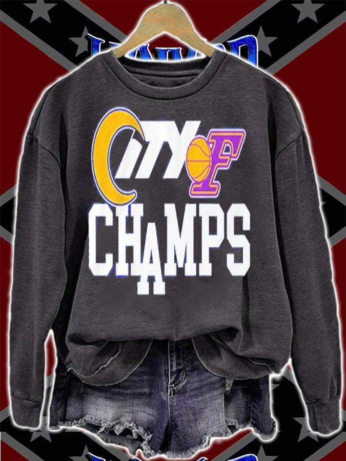 Los Angeles city of Champions shirt