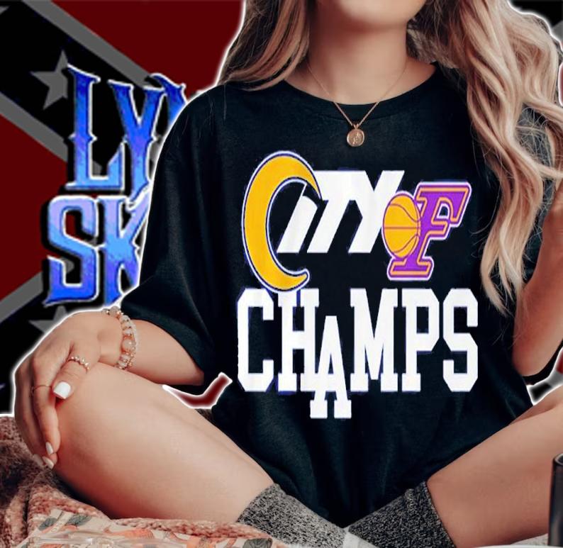 Los Angeles city of Champions shirt