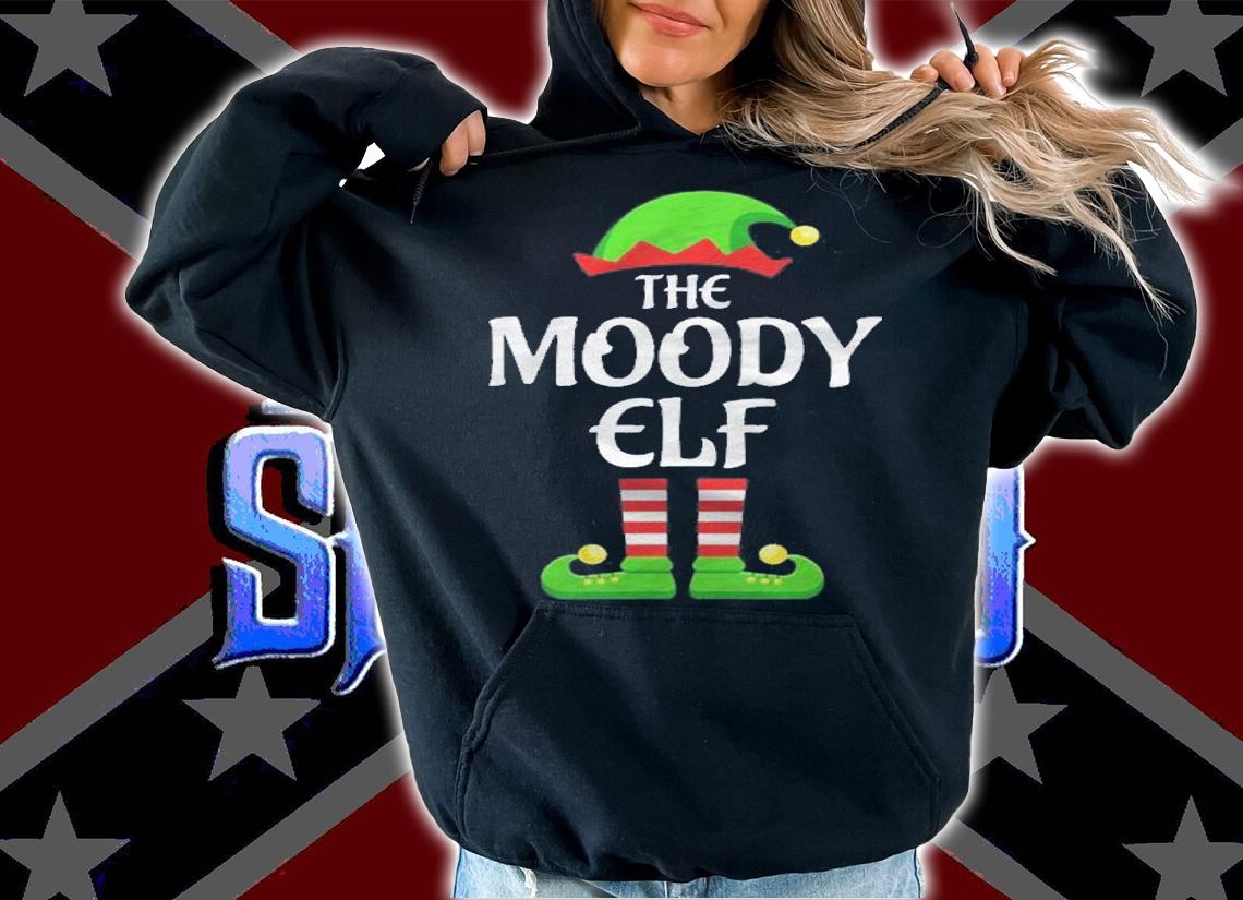 Moody Elf Family Matching Group Christmas Shirt hoodie