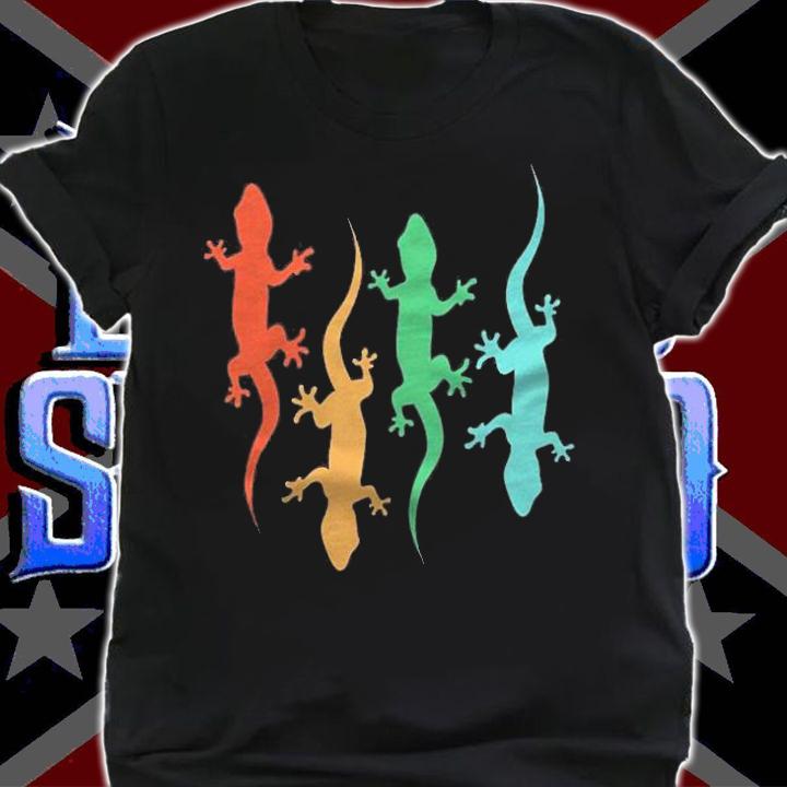 Reptile Gecko Vintage Retro Gift Shirt