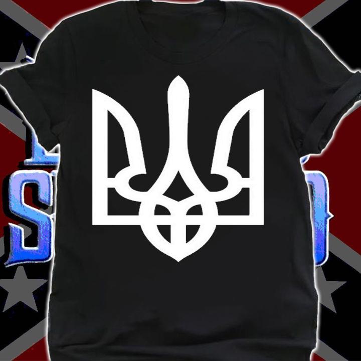 Roman Yaremchuk Ukraine Trident Ukrainian Coat Of Arms T-Shirt shirt