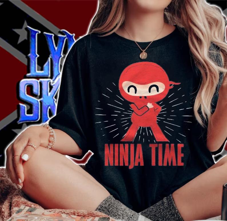 Crazy Ninja Time Gift For Big Ninjas & Kids Ninja Fighter Shirt