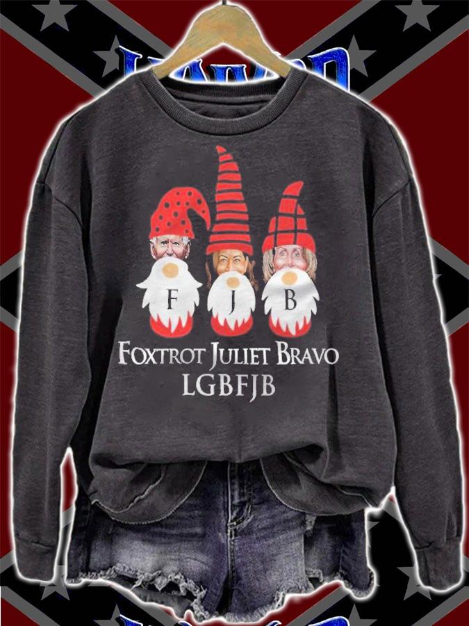 Foxtrot Juliet Bravo LGBFJB Chritmas shirt