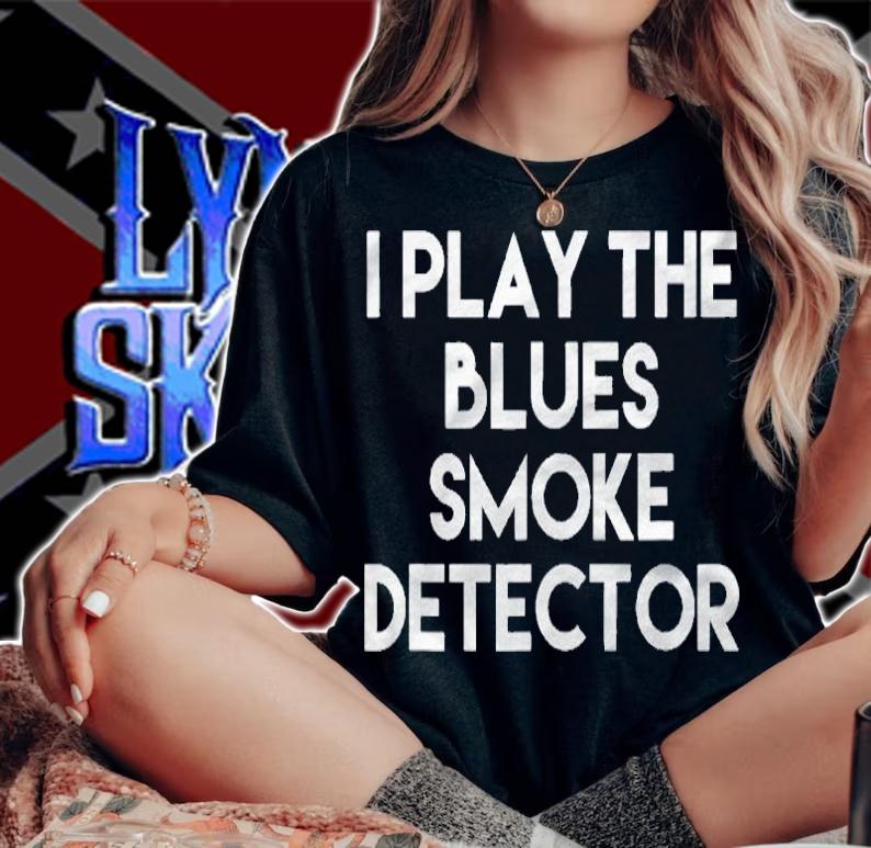 I Play The Blues Smoke Detector Shirt