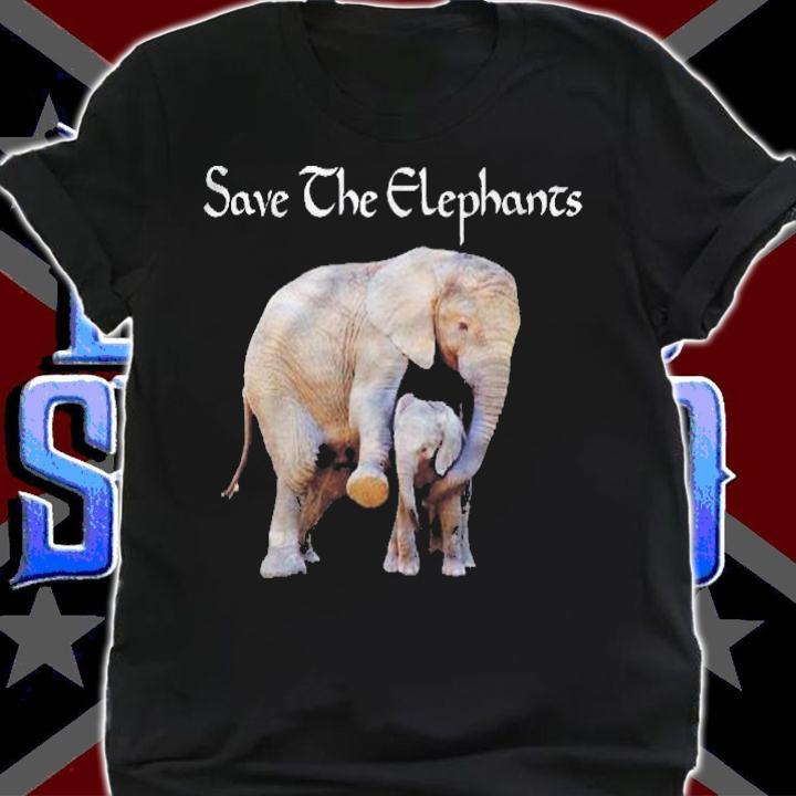 Save The Elephants Largest Existing Land Animals Pullover Shirt