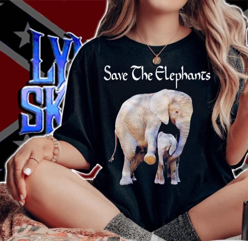 Save The Elephants Largest Existing Land Animals Pullover Shirt
