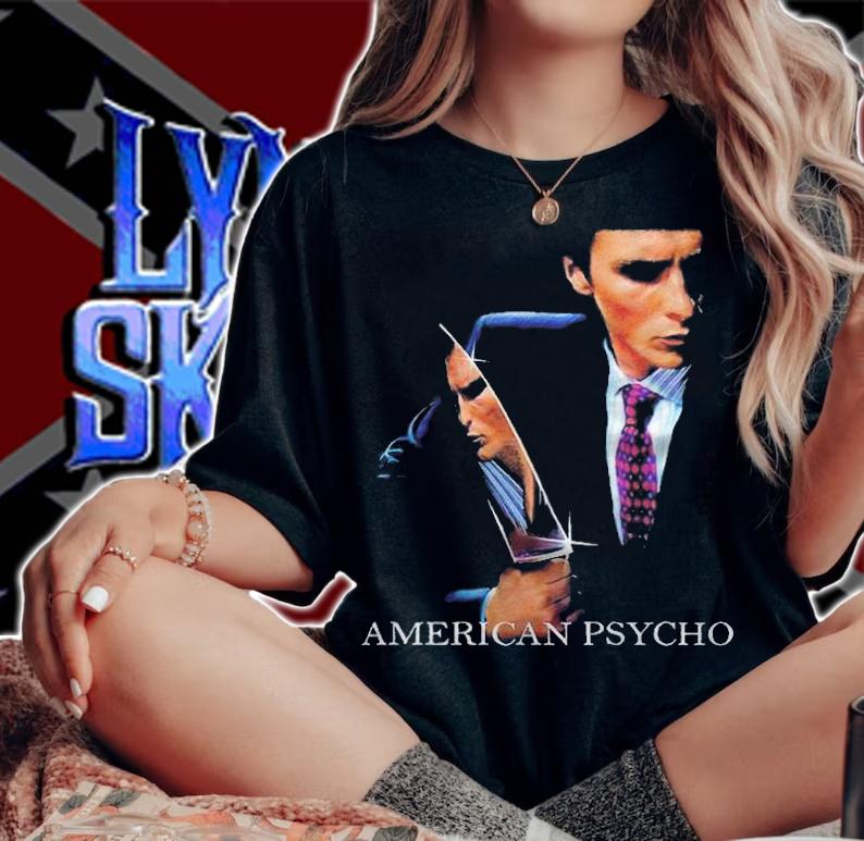 Vintage American Psycho T-shirt woman shirt