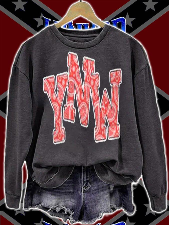 Ynw Melly Paisley T-shirt sweatshirt