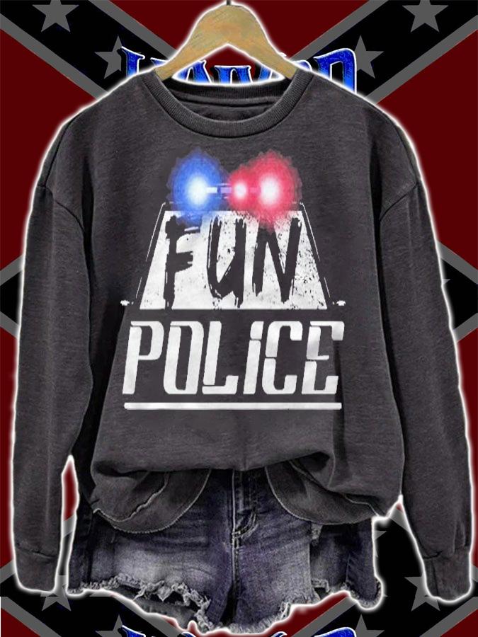 Dance Chaperone Fun Police For Dancing Sheriff State Cop Shirt sweatshirt