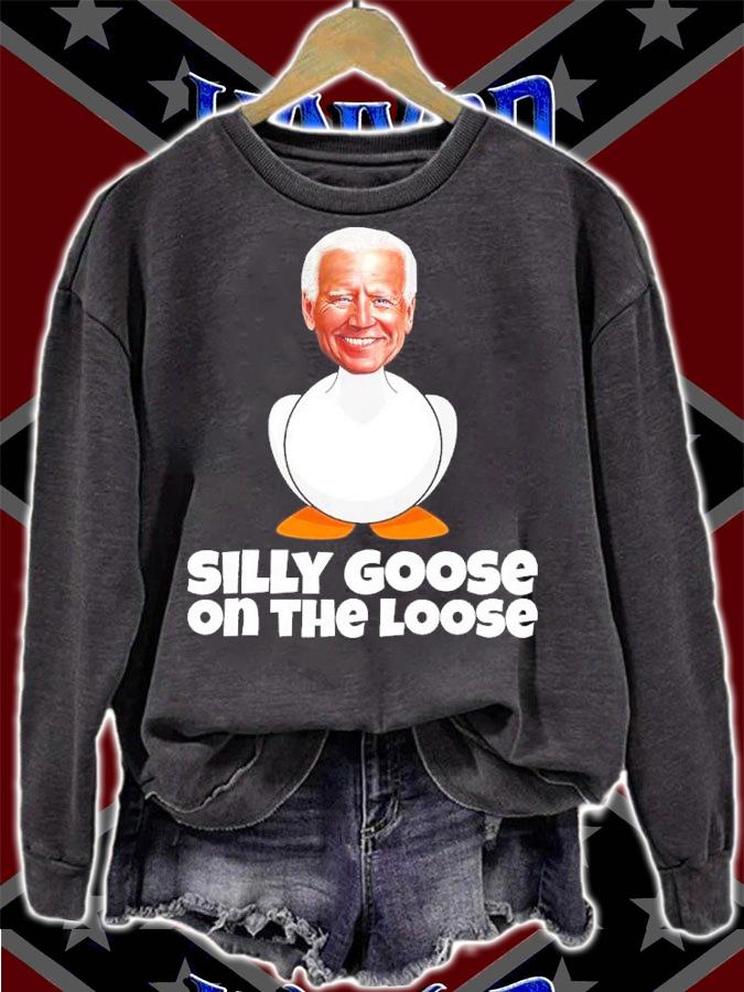 Joe Biden Silly Goose On The Loose Shirt