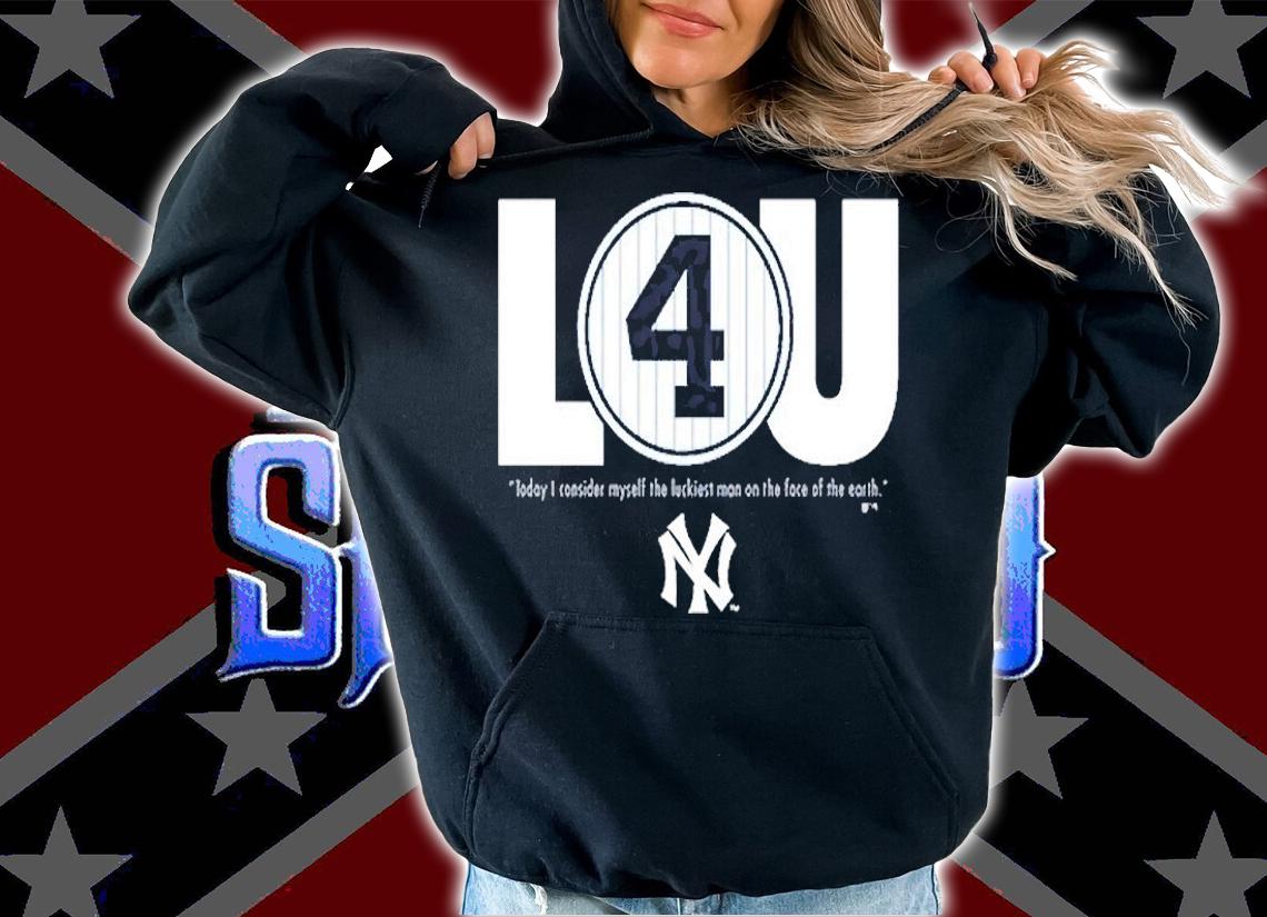 Lou Gehrig New York Yankees Lou 4 T-Shirt hoodie