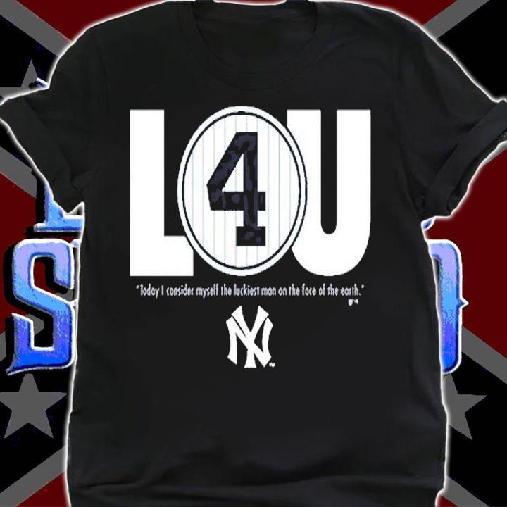 Lou Gehrig New York Yankees Lou 4 T-Shirt shirt