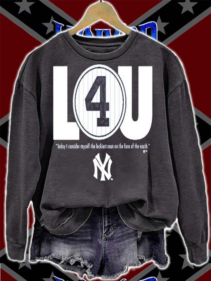 Lou Gehrig New York Yankees Lou 4 T-Shirt sweatshirt
