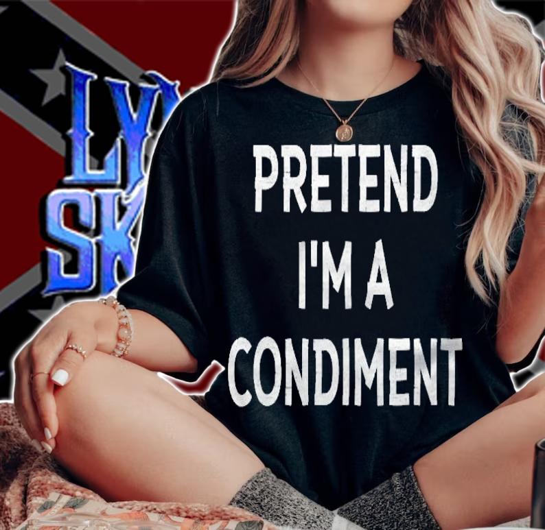 Pretend Im A Condiment Halloween Costume T-shirt