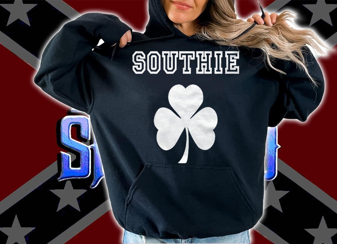 Southie South Boston Classic Shamrock Design Shirt