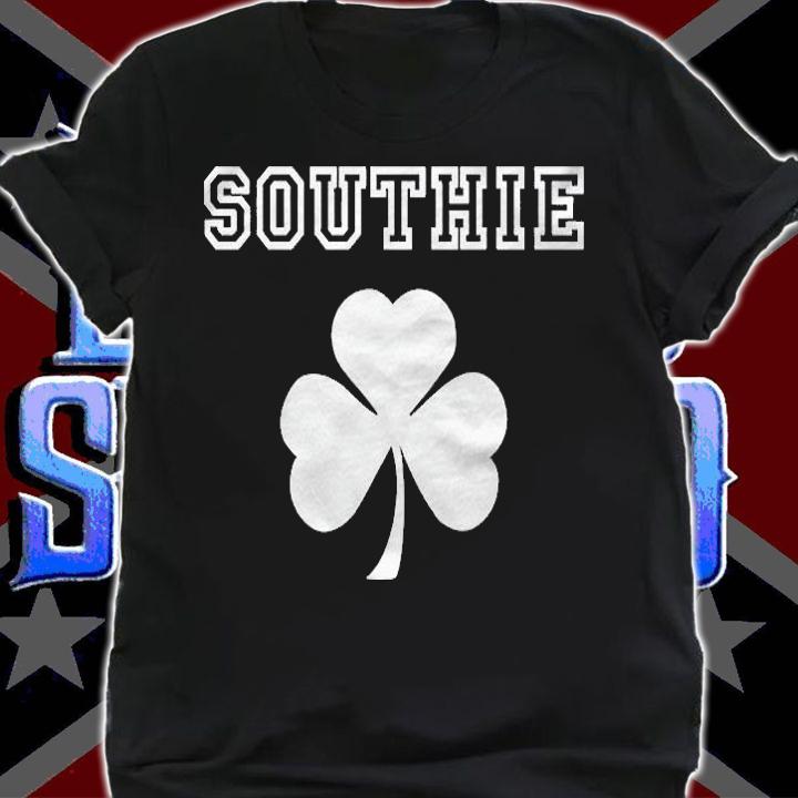 Southie South Boston Classic Shamrock Design Shirt
