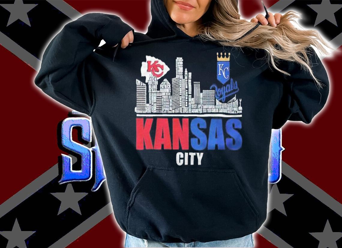 Kansas City Chiefs and Kansas City Royals shirt